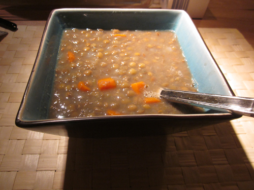 Lentil soup